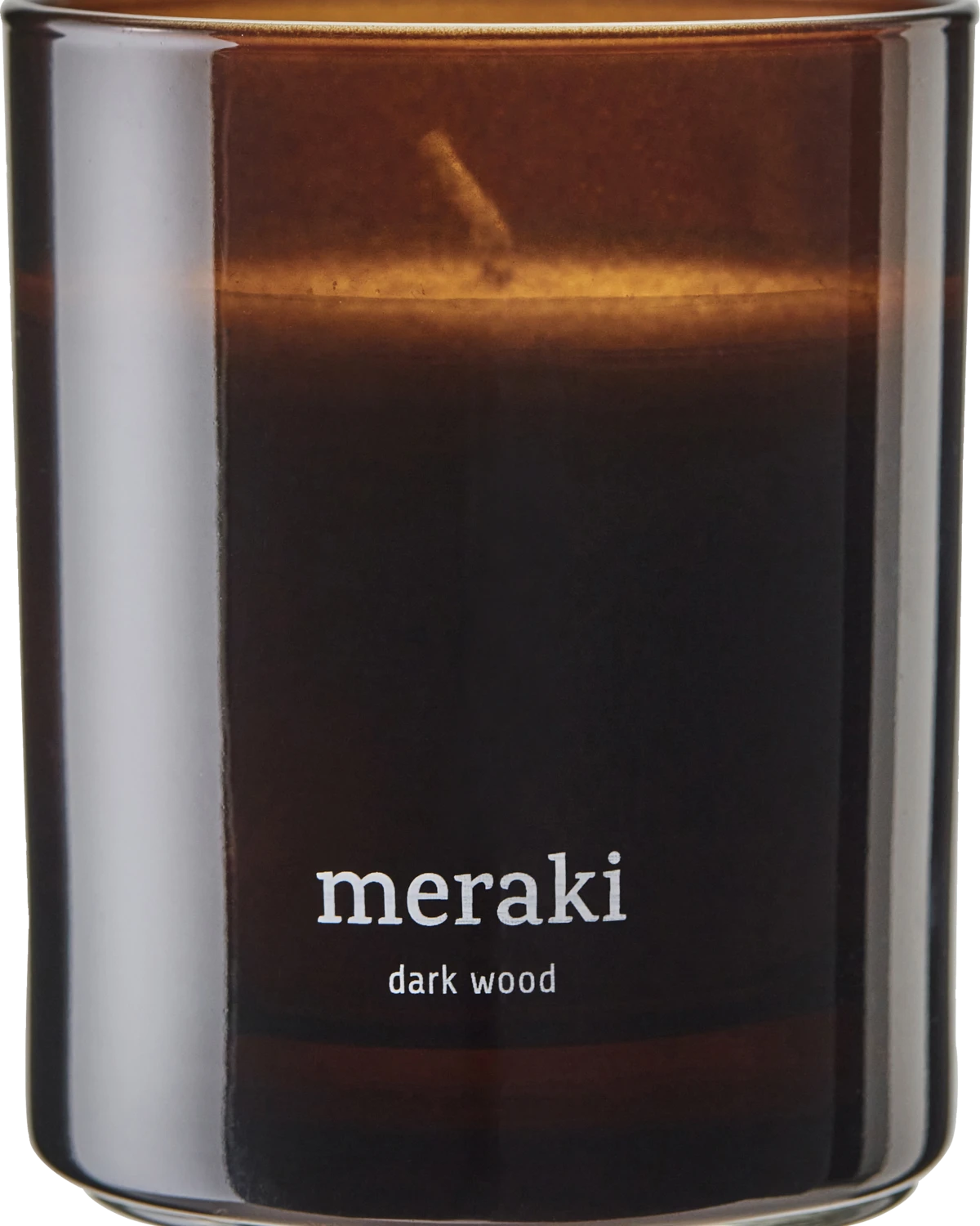 Meraki – Scented candle, Dark Wood, 200 g
