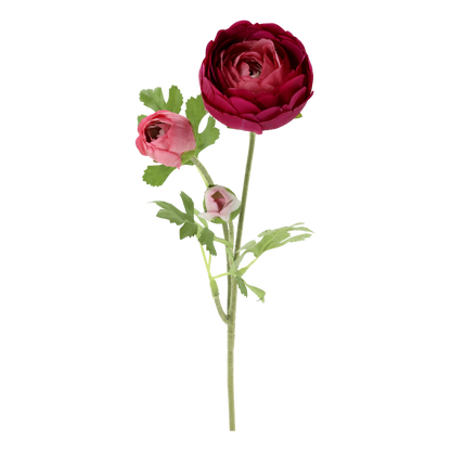 Fleur Ranunkel Silk Touch – Pink kunstig blomst