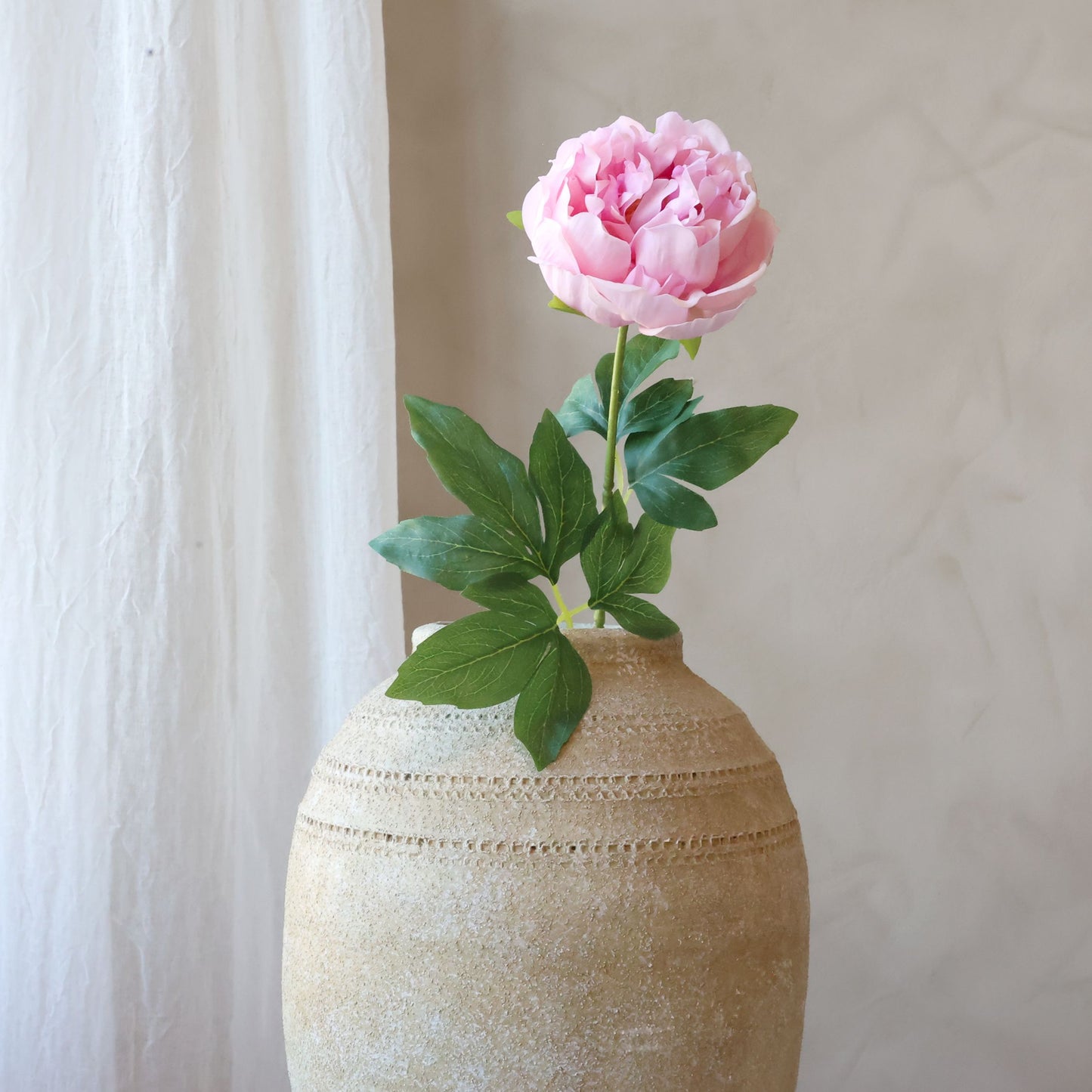 Fleur Pæon Silk Touch – Kunstig Pæon Blomst