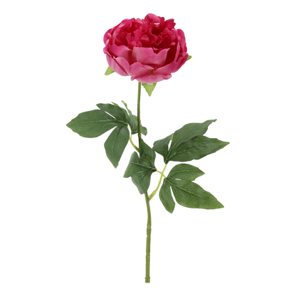 Fleur Pæon Silk Touch – Naturtro kunstig pæon