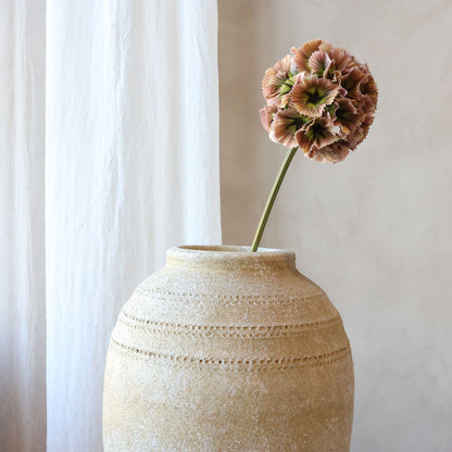Fleur Stjerneskabiose Dusty Rose – Kunstig Blomst 55 cm