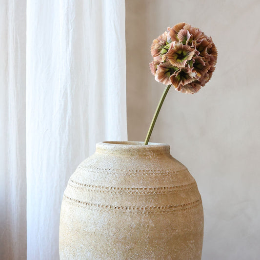 Fleur Stjerneskabiose Dusty Rose – Kunstig Blomst 55 cm