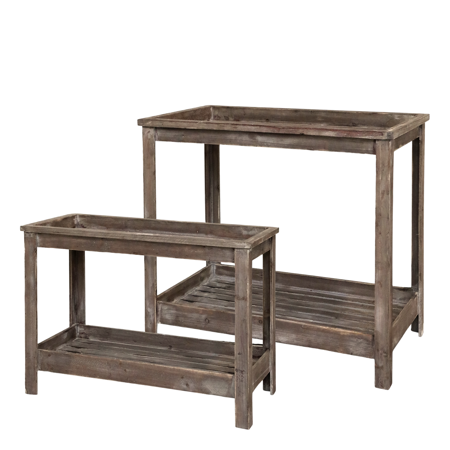Bord Sæt af 2 i Natur Fyrretræ – Elegant Design