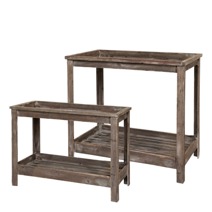 Bord Sæt af 2 i Natur Fyrretræ – Elegant Design