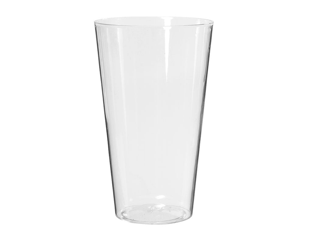 Butiksvase Ø12/H25 cm klar