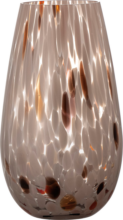 Bloomingville Artem Glasvase Brun 25 cm
