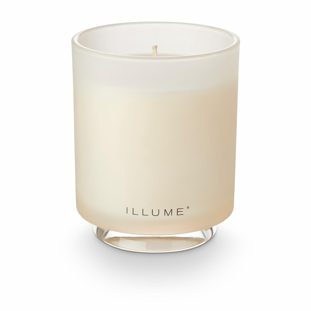 ILLUME Driftwood Box Duftlys i Glas 285 g Hvid