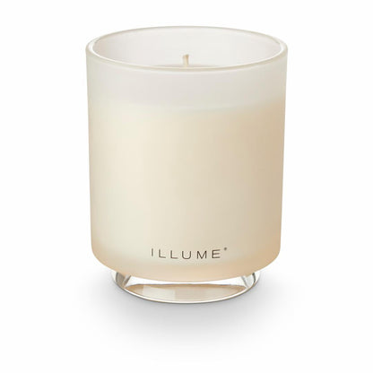 ILLUME Driftwood Box Duftlys i Glas 285 g Hvid