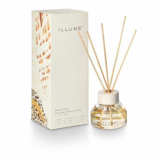 ILLUME Driftwood Duftpinde 88,7 ml Hvid