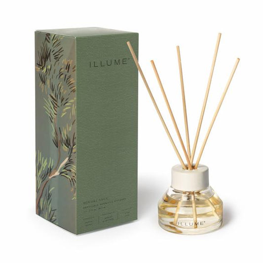 ILLUME Hinoki Sage Duftpinde 88,7 ml Grøn