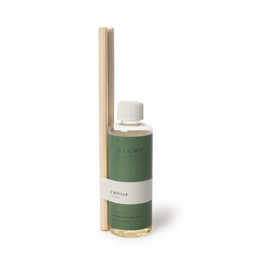 ILLUME Hinoki Sage Duftpinde Refill 180 ml Grøn