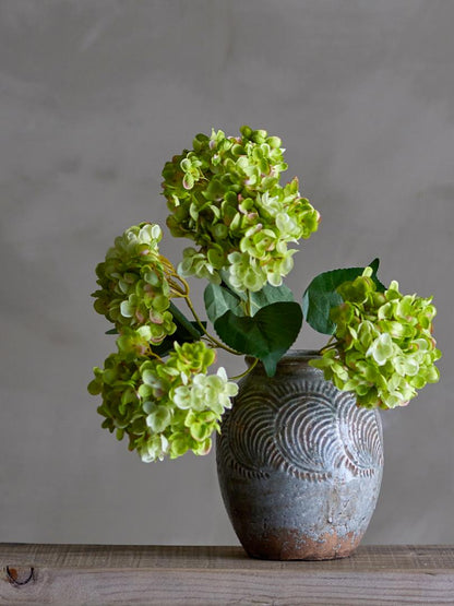 Bloomingville Kunstig Hortensia Stilk Hvid 49 cm