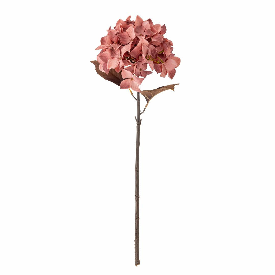 Bloomingville Kunstig Hortensia Stilk Rosa 65 cm