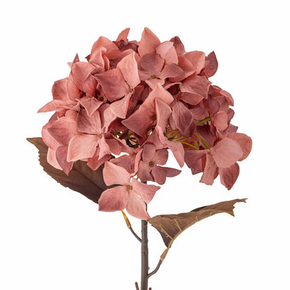 Bloomingville Kunstig Hortensia Stilk Rosa 65 cm