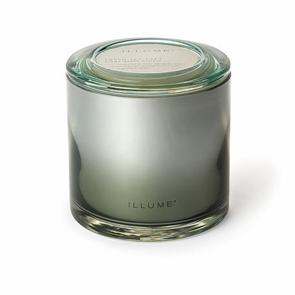 ILLUME Fresh Sea Salt Duftlys i Glas Blå 590 g