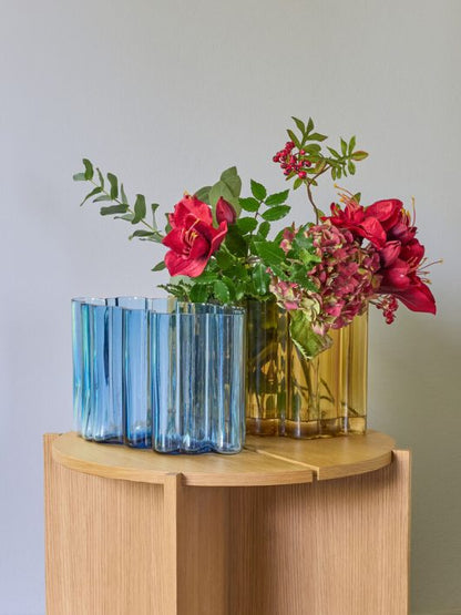 Umber Vase Amber – Slank mundblæst glasvase